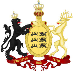 Coat of Arms of the Kingdom of Württemberg 1817-1921