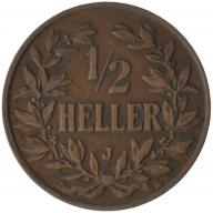 1/2 Heller 1906 J