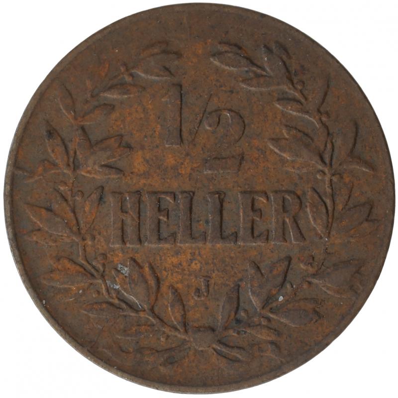 1/2 Heller 1905 J