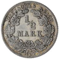 1/2 Mark 1909 F